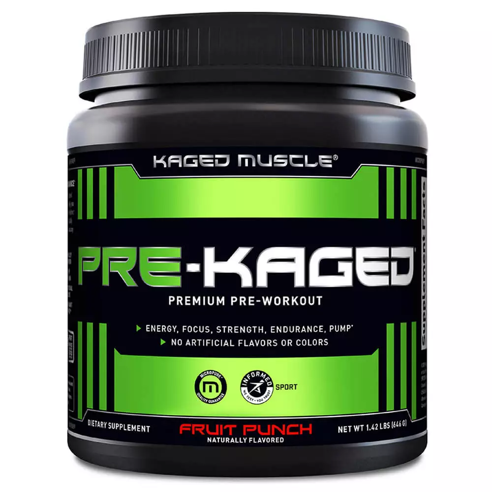 Kaged Muscle Pre-Kaged Pre-Workout  Powder 592g