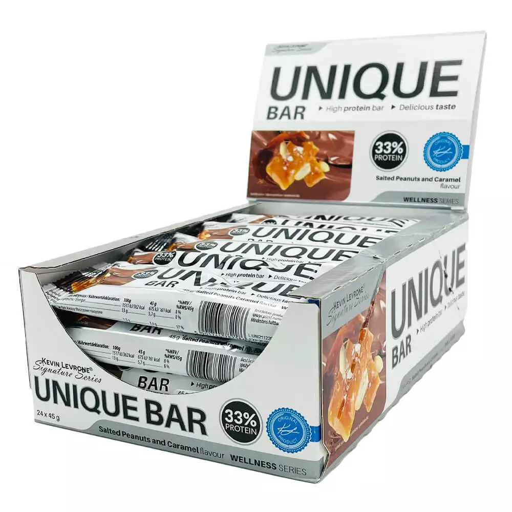 Kevin Levrone Unique Protein Bar Pack of 24