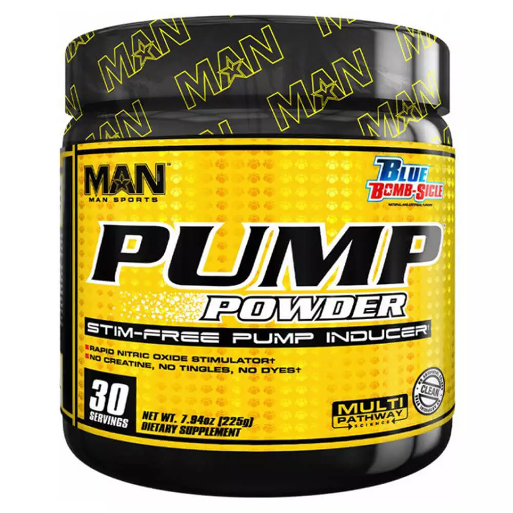 Man Sports Pump Stim-Free Powder 225g