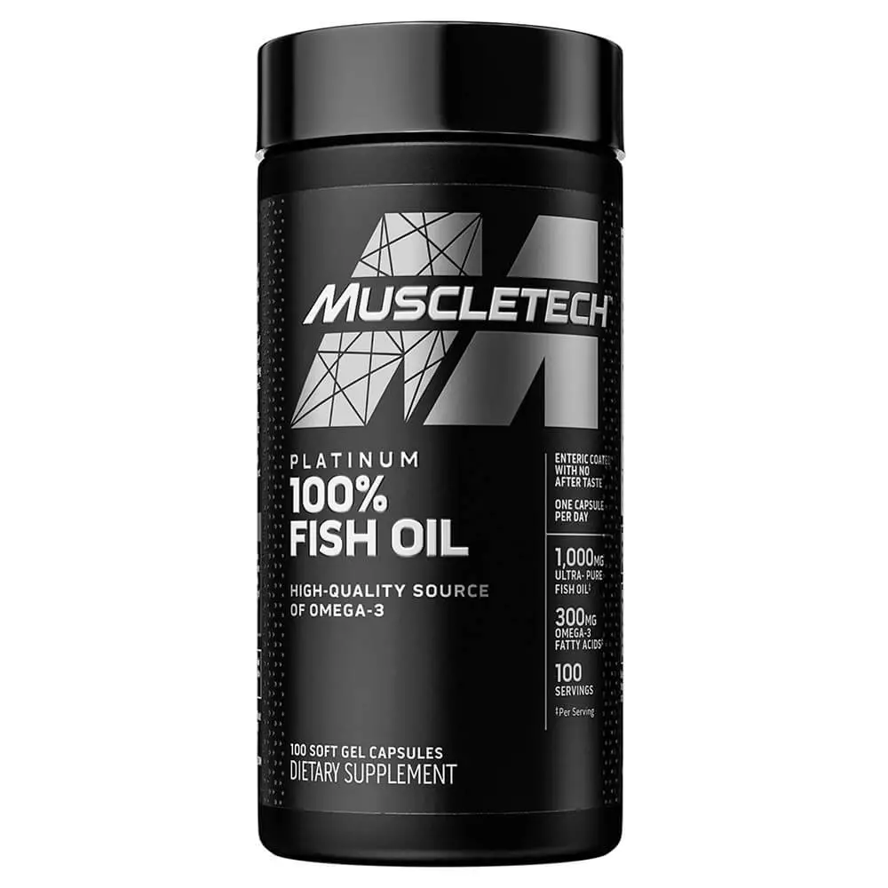 MuscleTech Platinum Fish Oil Capsules