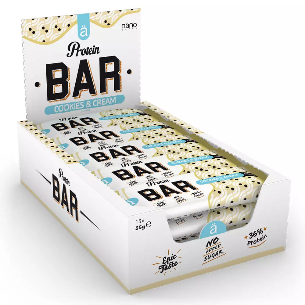 Nano Protein Bar 55g Pack of 15