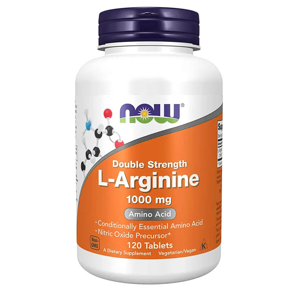 Now L-Arginine 100mg Double Strength Tablets