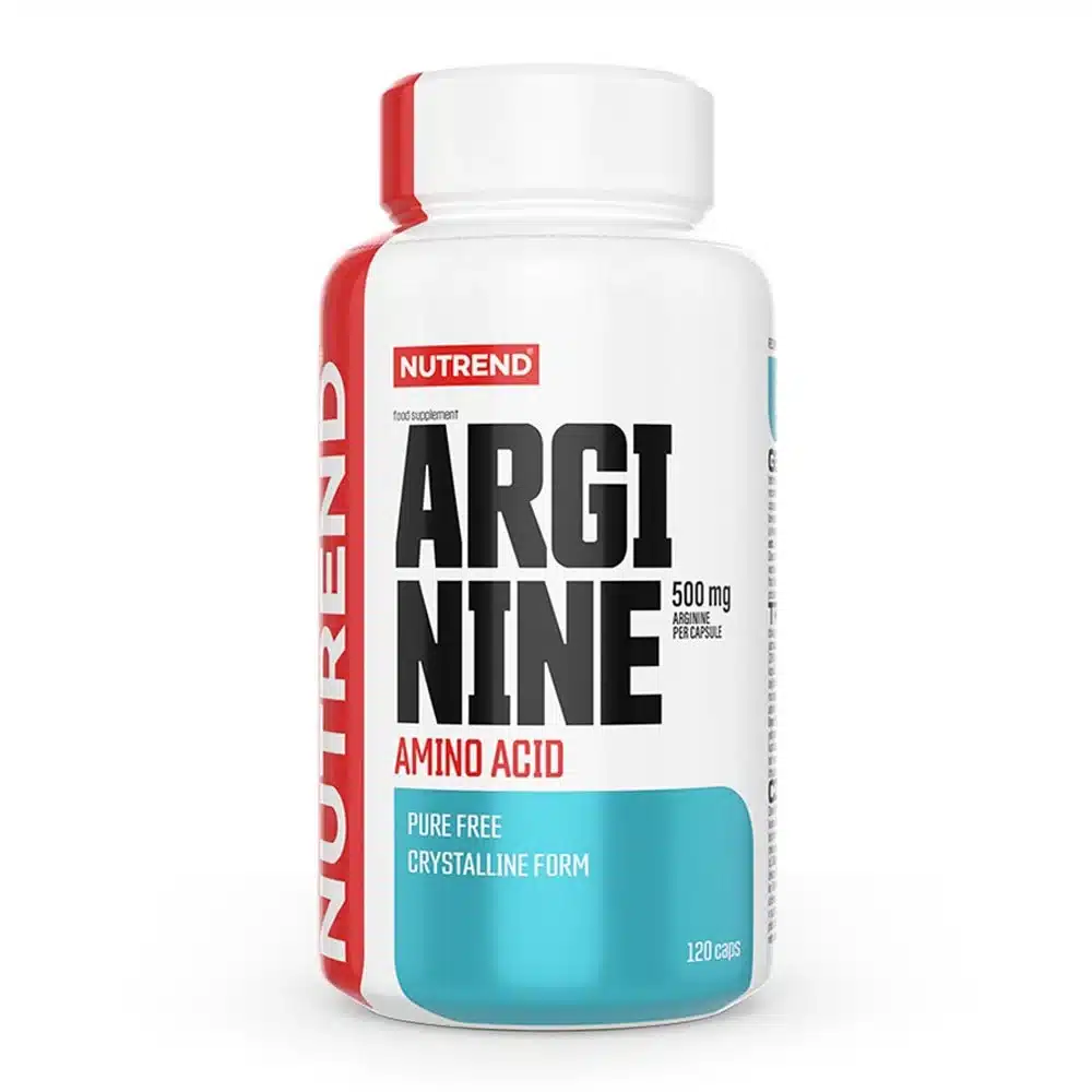 Nutrend Arginine Amino Acid 500mg 120 Caps: Enhance Performance and Recovery