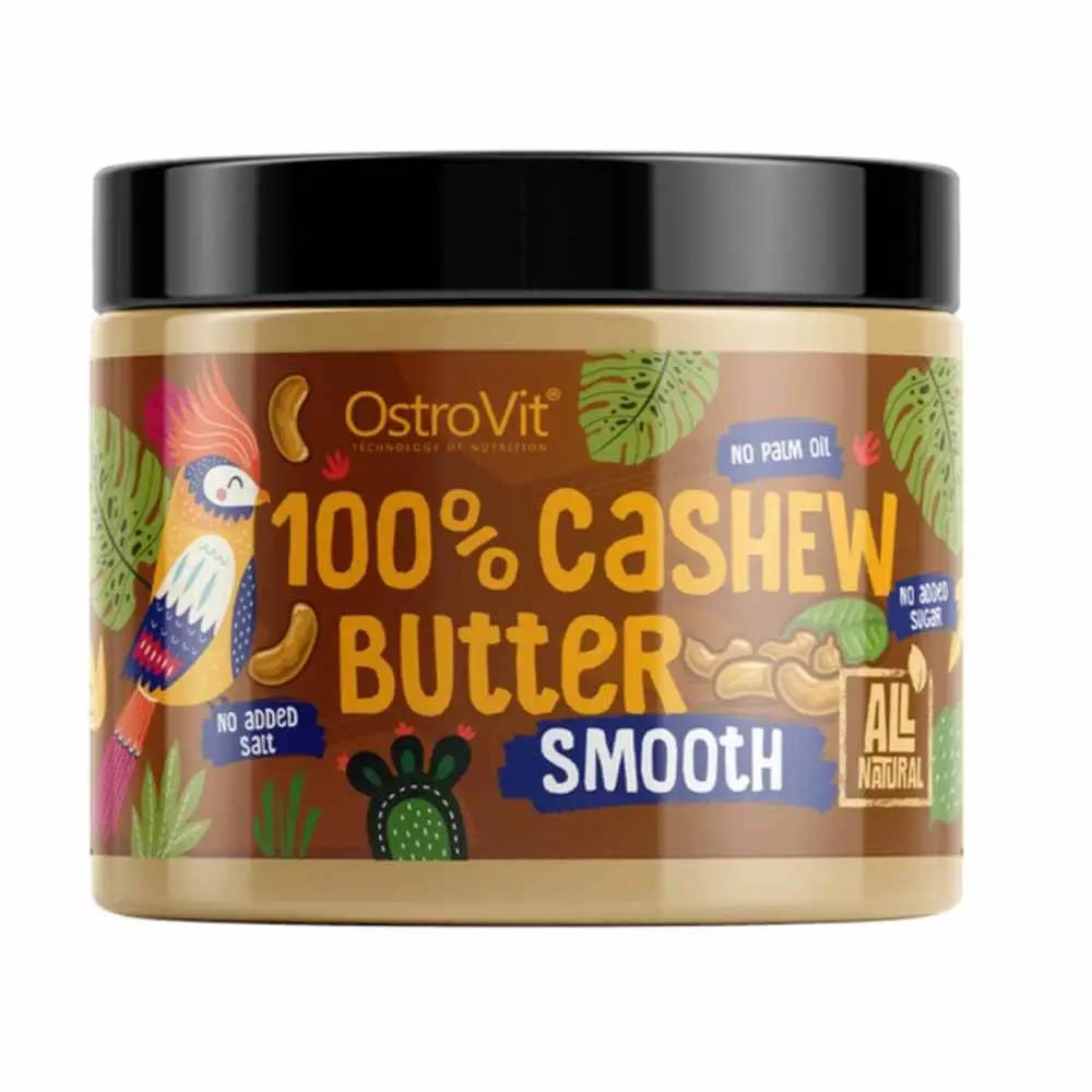 OstroVit 100% Cashew Butter Smooth 500g