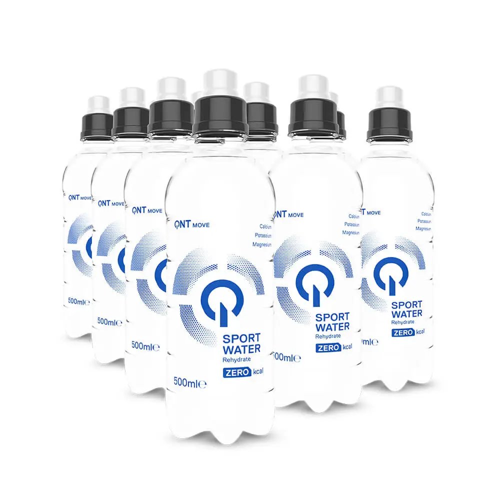 QNT SPORT Water Rehydrate Zero KCAL 500ml (Pack of 12)