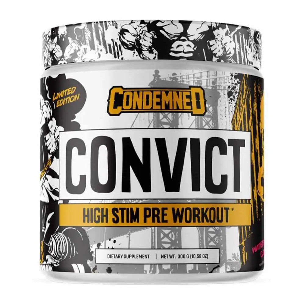 Condemned Convict High Stim Pre-Workout 50 Serving