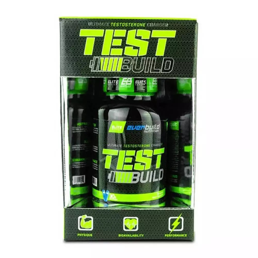 Everbuild Nutrition Test Build 30 Servings 90 Capsules