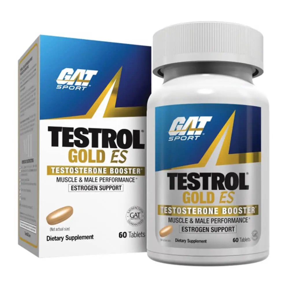 GAT Sport Testrol Gold ES – Boost Testosterone, Strength, and Recovery for Peak Performance