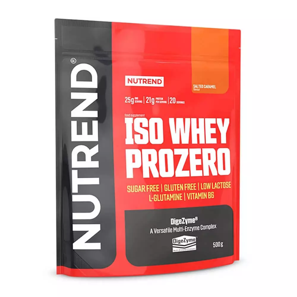 Nutrend ISO Whey Prozero 500g: Pure Protein Power for Muscle Growth and Recovery