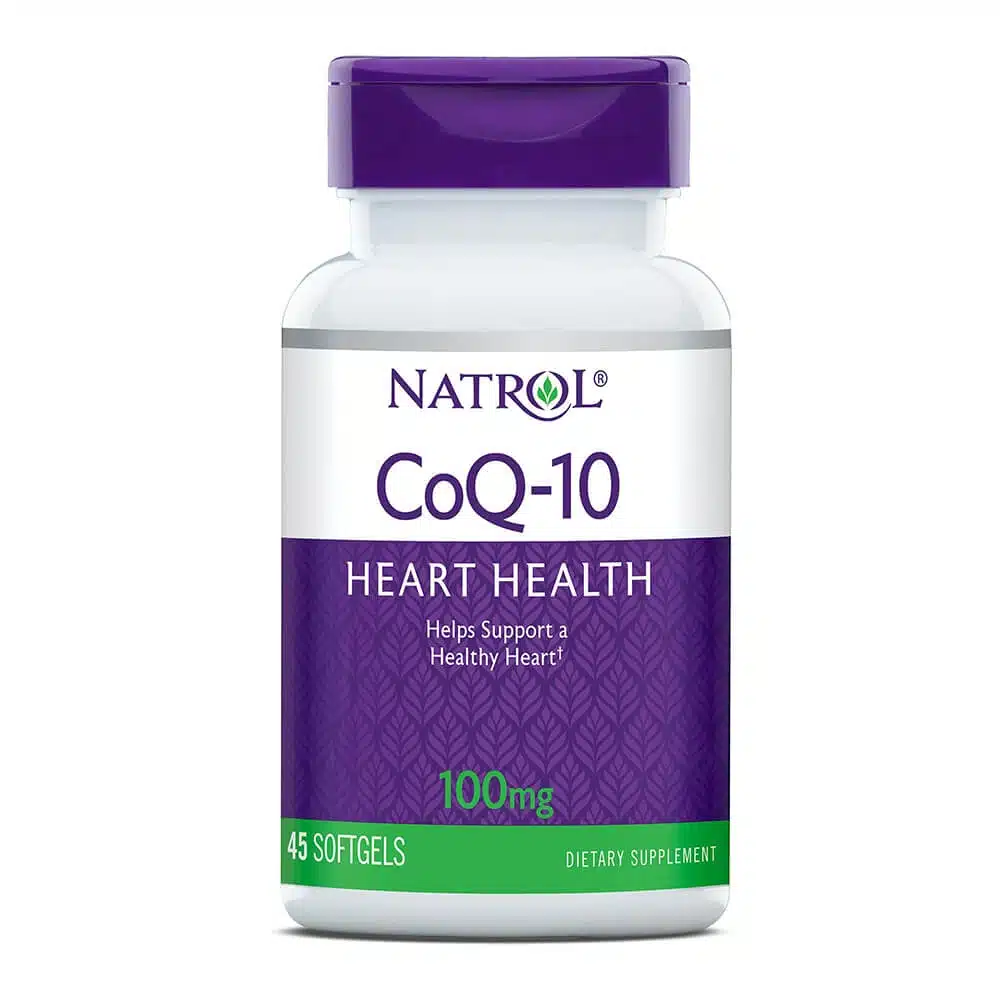 Natrol CoQ-10 100mg – Heart Health Support – 45 Softgels