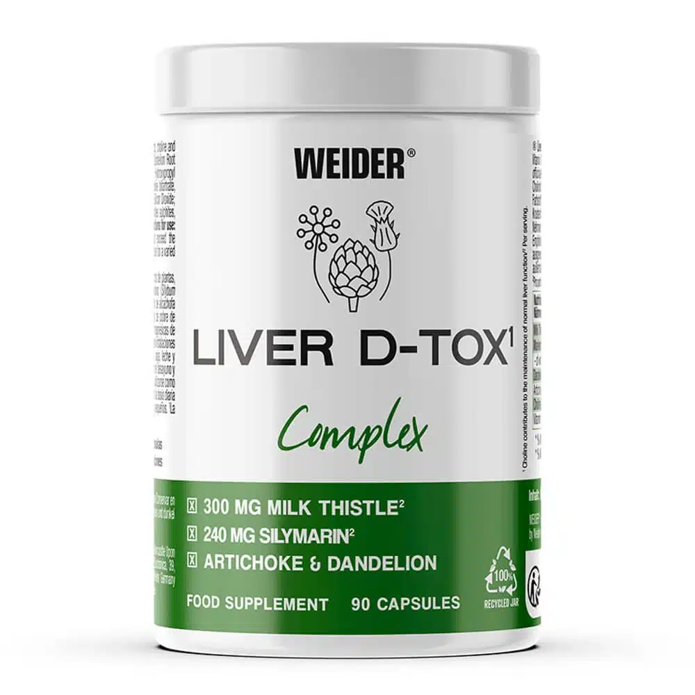Weider Liver D-TOX Complex – 90 Capsules | Advanced Liver Support Formula