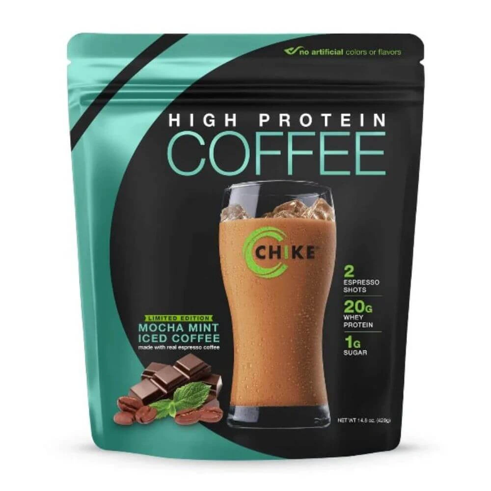 Chike High Protein Coffee – Real Espresso, 2 Espresso Shots per Serving, 20g Whey Protein, Energy & Focus Blend